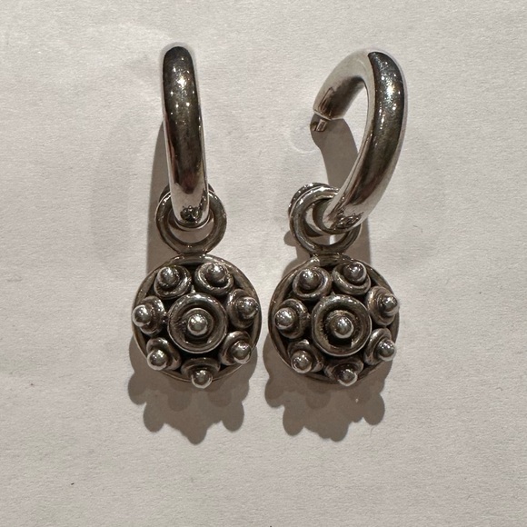 Doug Paulus Sterling Silver Interchangeable Hoop Earrings - Picture 9 of 9